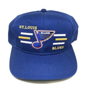 Vintage St. Louis Blues Snap Back Cap Hat NHL The G Cap Korea Hockey